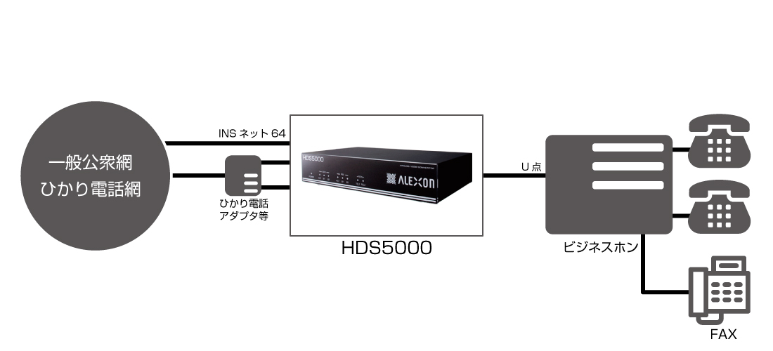 アレクソン　HDS5000×2